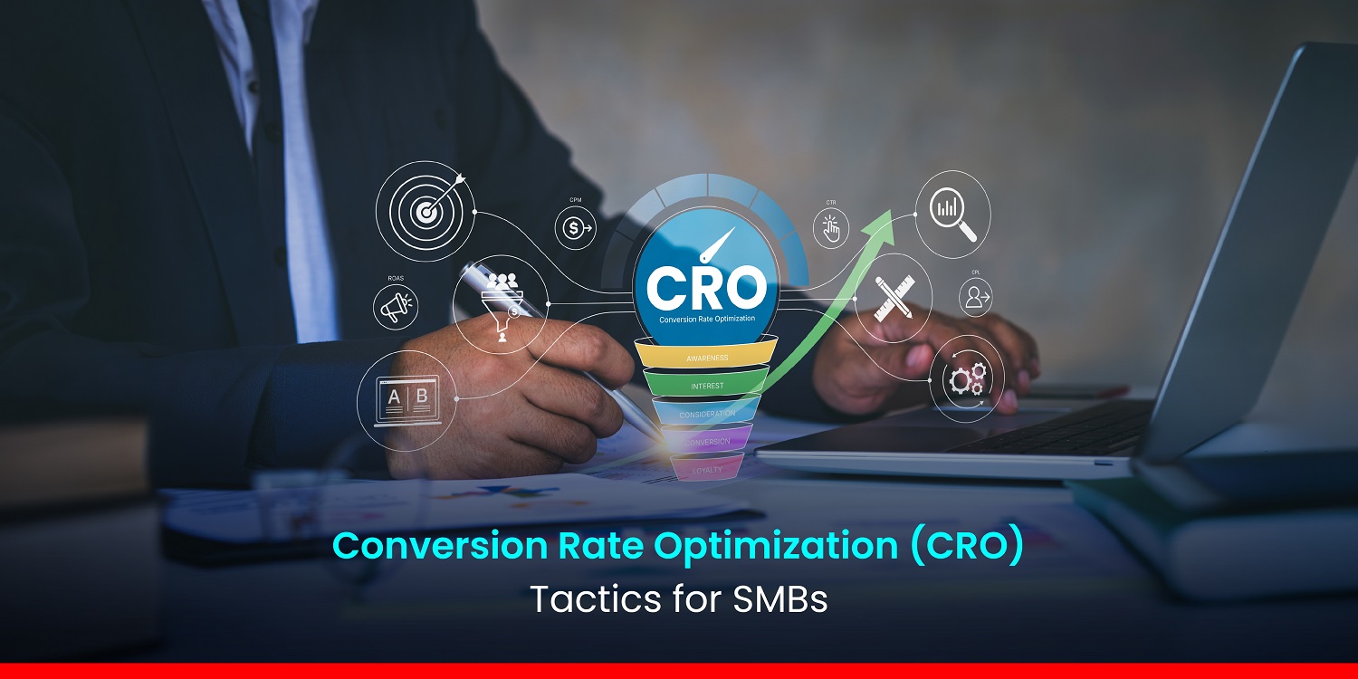 Dashboard showing More Sales, Same Traffic Conversion Rate Optimization (CRO) Tactics for SMBs improving conversions