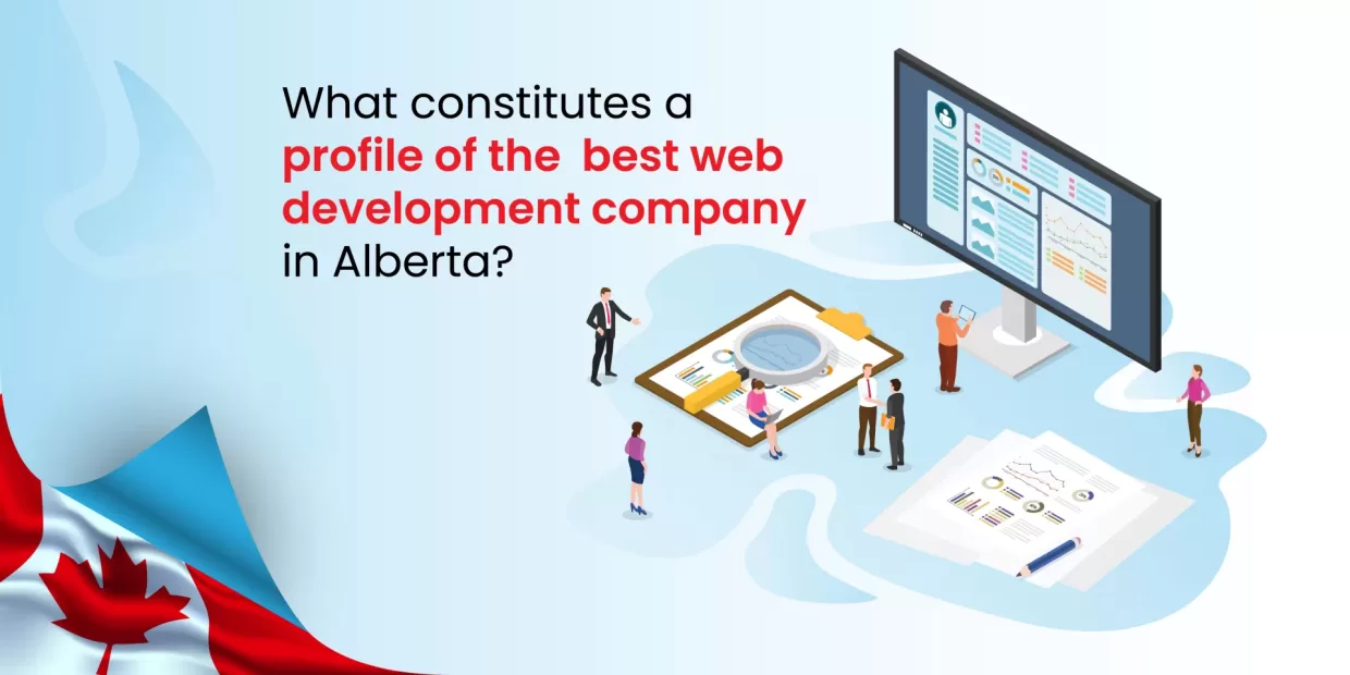 What constitutes a profile of the best web development company in Alberta?